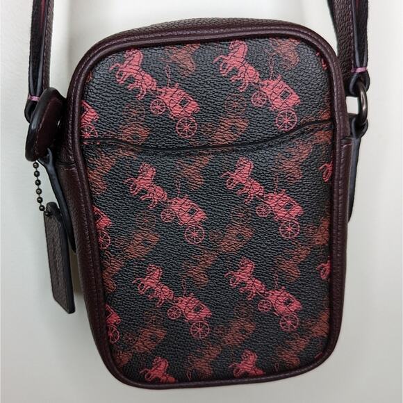 Coach Dylan 10 Crossbody Bag with Horse & Carriage Print - Picture 6 of 11